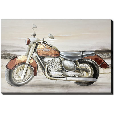Classic Cruiser Canvas Wall Art