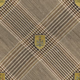 World Of Fabrics Plaid Wallpaper Roll