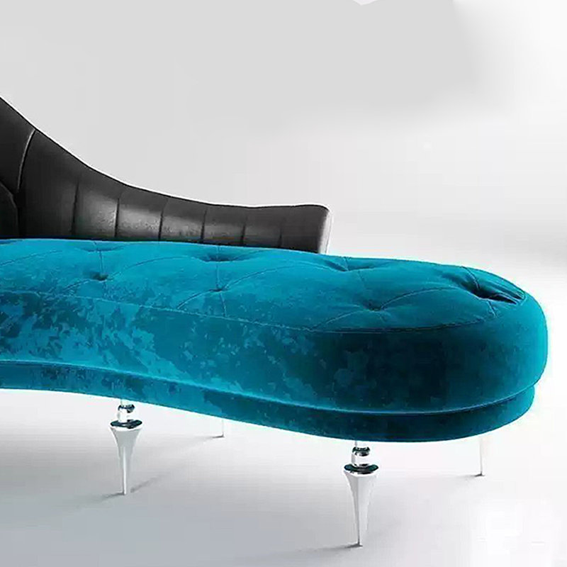 Fauteuil inclinable élégant et luxueux, Orienté à gauche (vu de face)