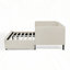 Upholstered Platform Bed Frame with Drawers-1161630751-1161630750