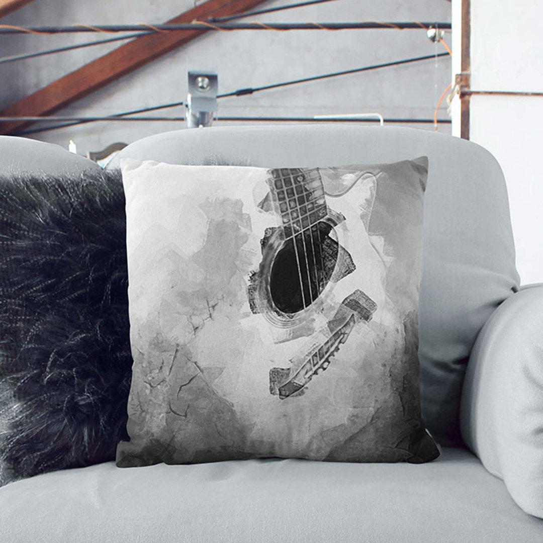 Cracked Acoustic Guitar Cushion with Filling
