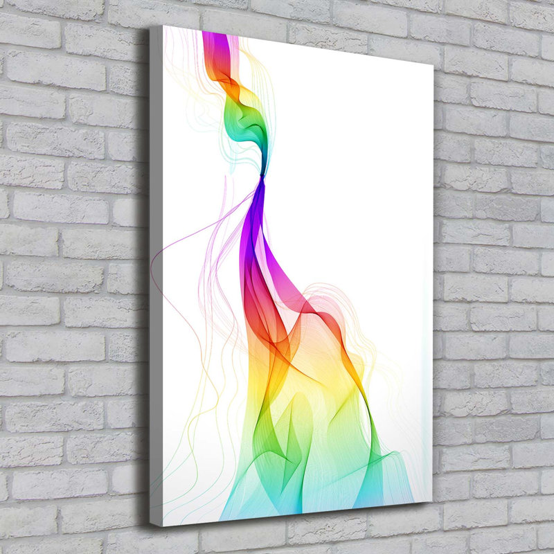 Colorful Abstraction - Wrapped Canvas Print