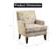 Fauteuil club Madison Park Colton-920337191