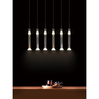 Luminaire suspendu à 8 lumières Hansfried