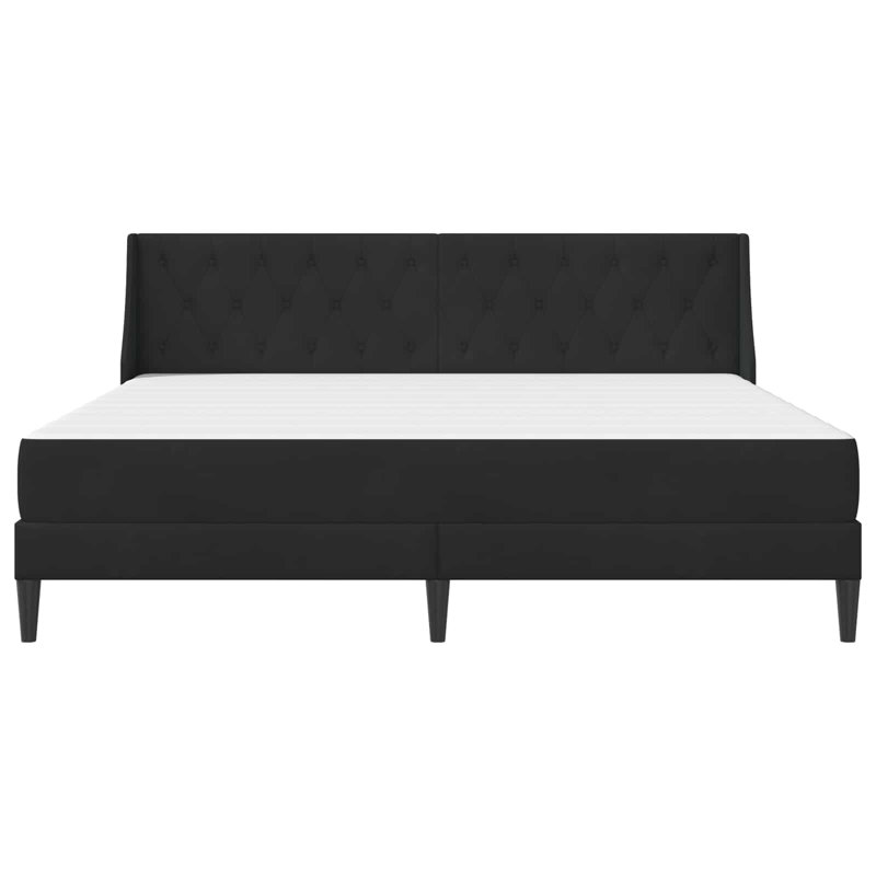 Bed Frame, Super King (6'), Black