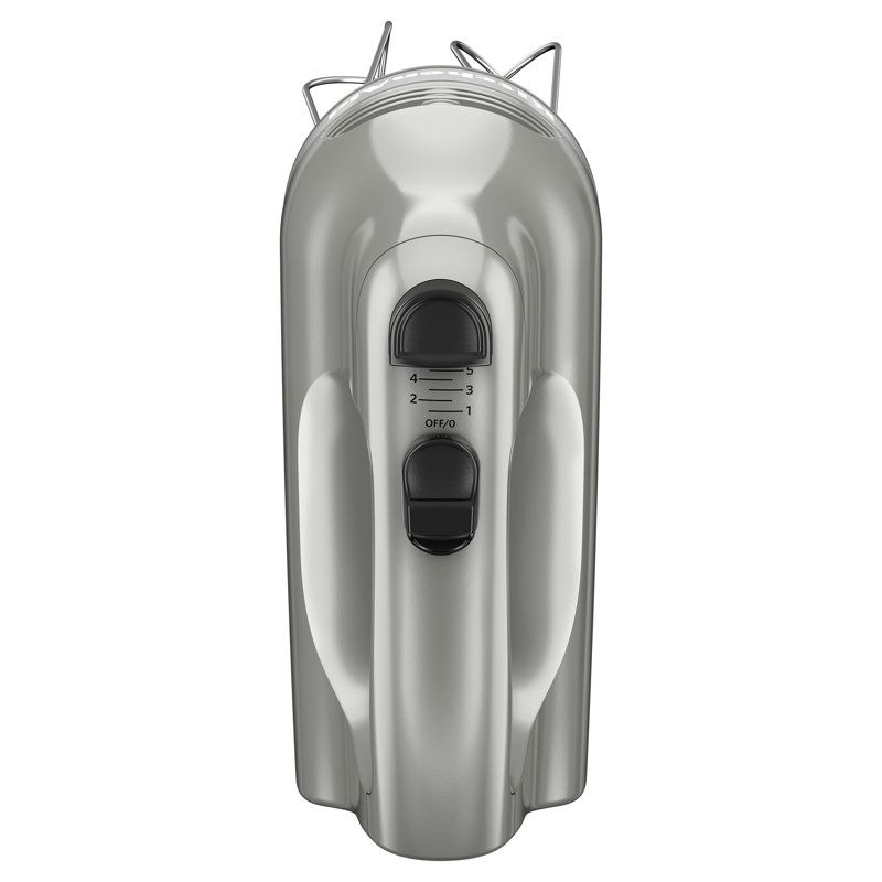 KitchenAid 3.5-Cup Food Chopper and Ultra Power 5-Speed Hand Mixer Kit in Contour Silver