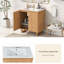 Ensemble de meuble-lavabo 30 "avec lavabo