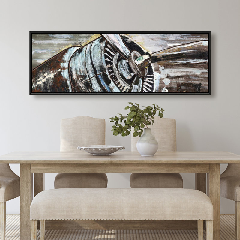 Airplane Propeller Print On Canvas
