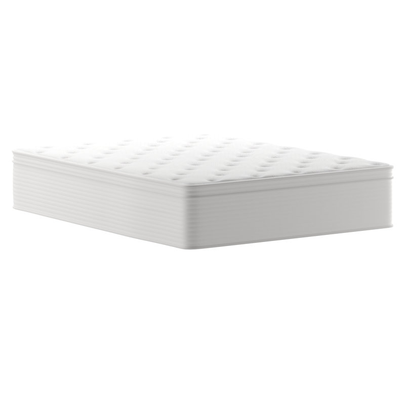 Verona 14" Premium Comfort Euro Top Hybrid Pocket Spring and Memory Foam Mattress, Queen