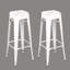 Tabouret de bar et de comptoir en métal de style champêtre rustique Kendraya-48735758-24030455-48735760