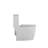 1.1/1.6 GPF Elongated Comfort Height Floor Mounted One-Piece Toilet , CUPC Certified