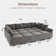 Kandle Upholstered Velvet Modular Sectional