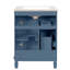 Meuble-lavabo 24 po avec comptoir en céramique