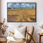 «Wheatfield with Sheaves Wall Art»