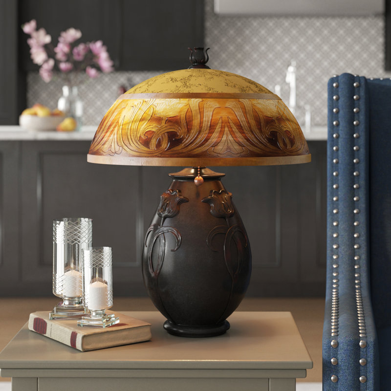 Resin Table Lamp