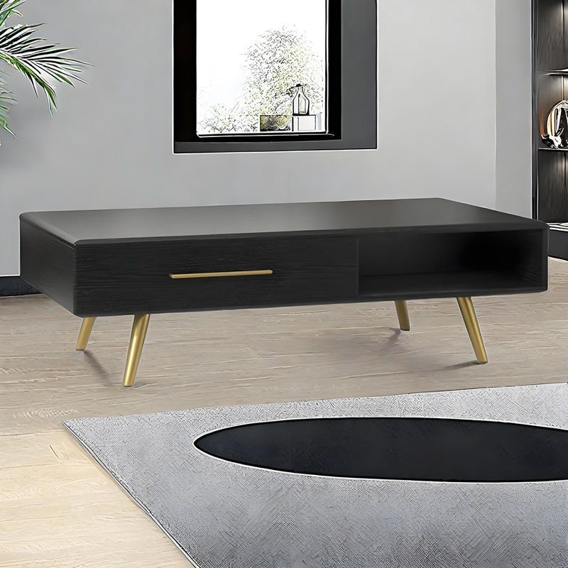 Simple modern small apartment coffee table