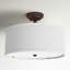 Plafonnier semi-encastré 3 lumières 15 po Loft-1097471170-1084304116