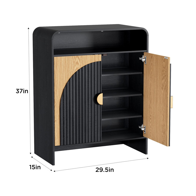 Armoire à chaussures moderne pour vestibule