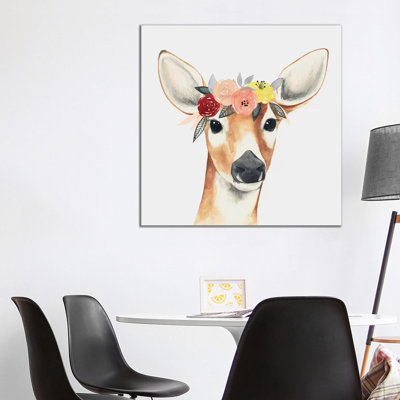 Flower Crown Forester I 1 Piece Wrapped Canvas Wall Art