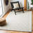 Geometric Flat Weave Wool And Cotton With Latex Geometric Rug-688390486