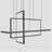 Eberharda 3-Light 40 Inches LED Chandelier Dining Kitchen Island Pendant Remote Dimmable