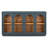 Laverda 4-Door Wood Sideboard Buffet Cabinet-337414419