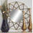 Belinda Metal Circle Wall Mirror