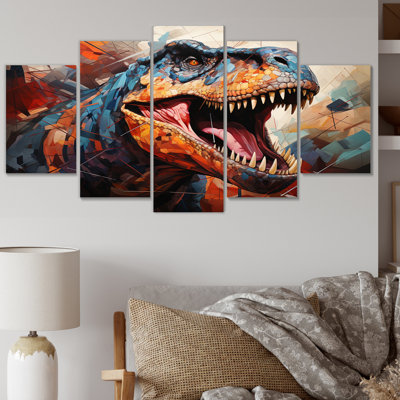 Ensemble de décoration murale dinosaure