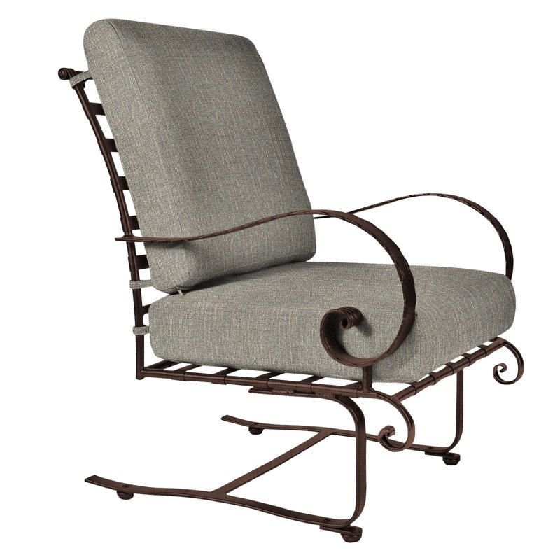 Classico Outdoor Lounge Chair, Copper Creek, Adena Shale