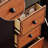 Retro Storage Cabinet Accent Chest