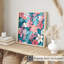 Floral, fleurs d'hibiscus III, impression tropicale sans cadre-109784083