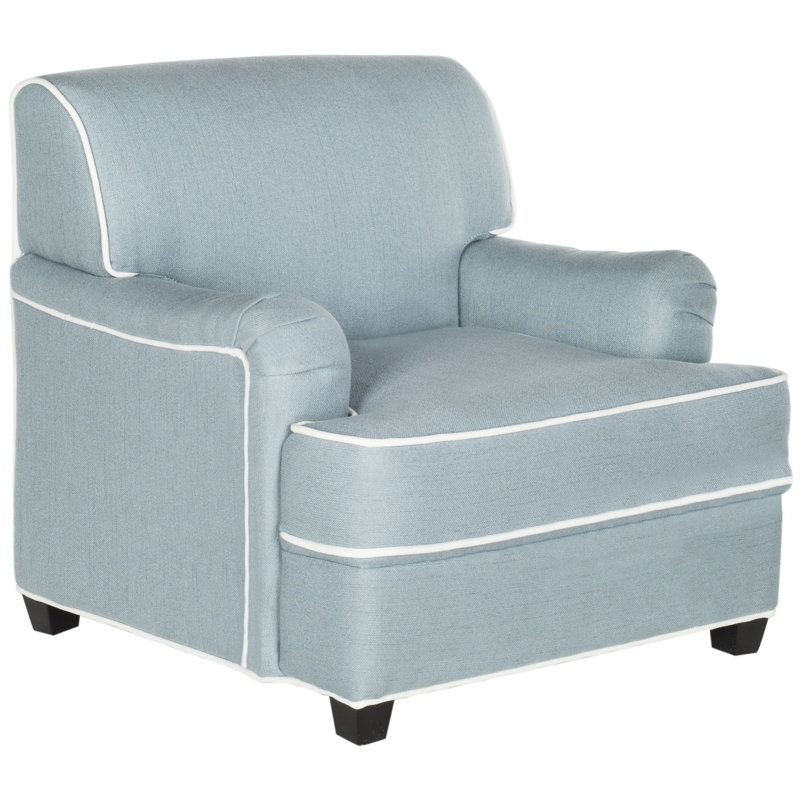 Moroccan scott kids club chaise, Bleu et blanc