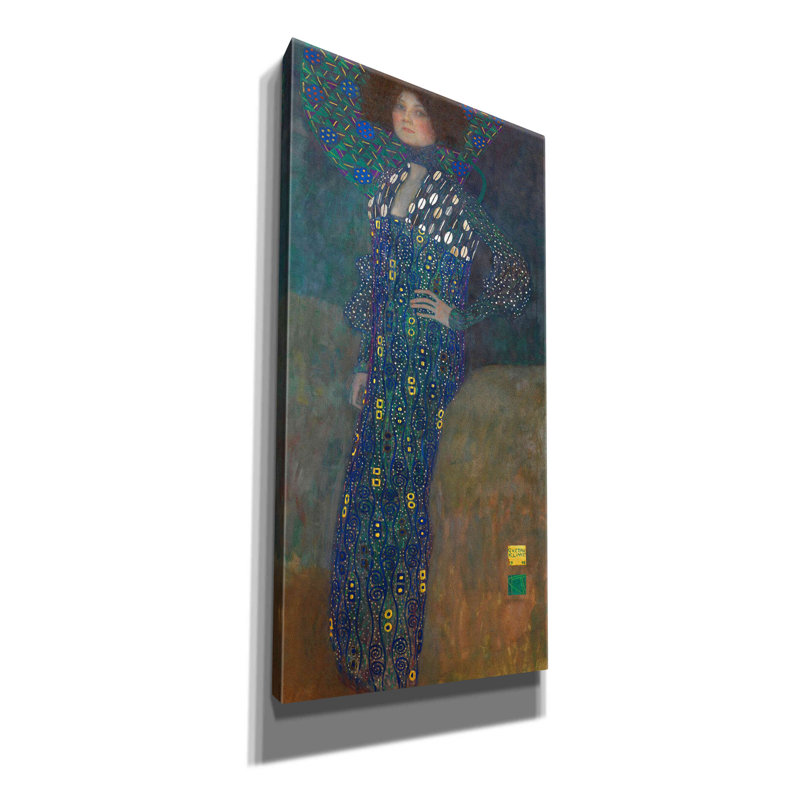 " Bildnis Emilie Floge " by MASTERS, 24" H x 12" W x 0.75" D