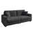 Cottone Faux Fur Upholstered Sofa Couch For Small Space-987323427