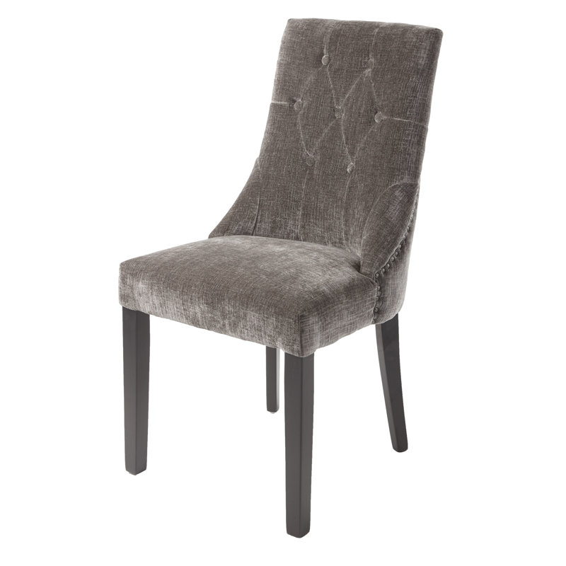 Farmington 51cm H Upholstered Side Chair, Mouse