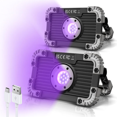 Rechargeable UV LED Black Light
