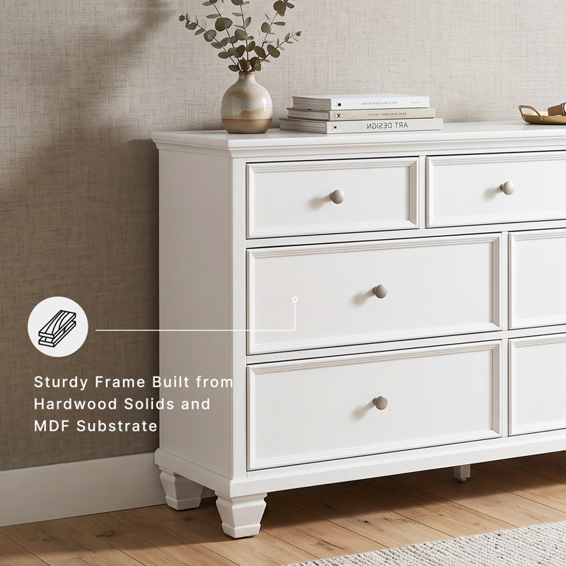 Oude 62.13 " W 7 - Drawer Dresser