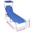 Chaise longue simple Tierra 75,4 po-815382236