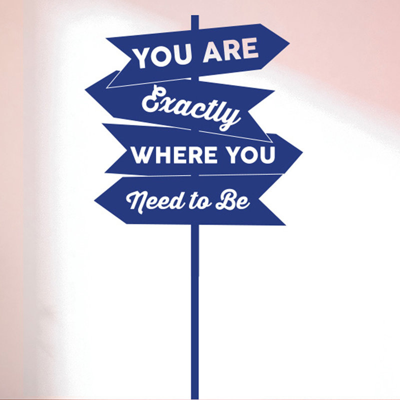 Wall Decal, Dark Blue