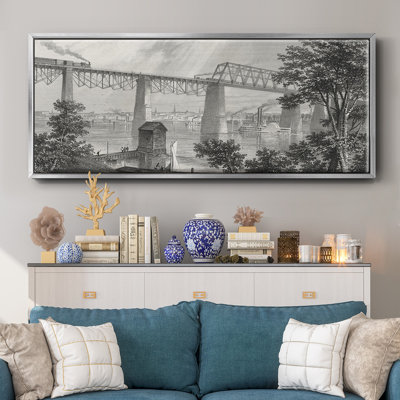 City of Louisville- Framed Canvas
