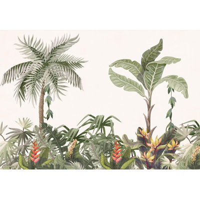 Bordure florale pelez et collez