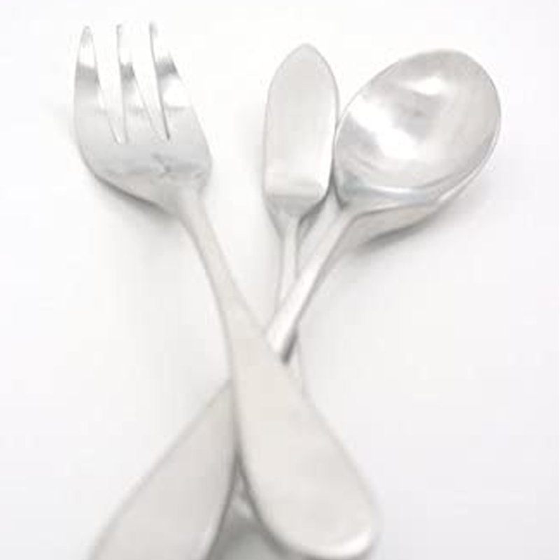 Ensemble de couverts 5 pièces en acier inoxydable 18/10, pour 1