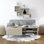 ALTUS 43" COFFEE TABLE GLOSS GREY