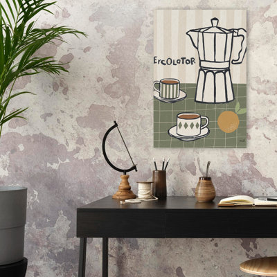 My Morning Coffee Ii Art, art abstrait moderne