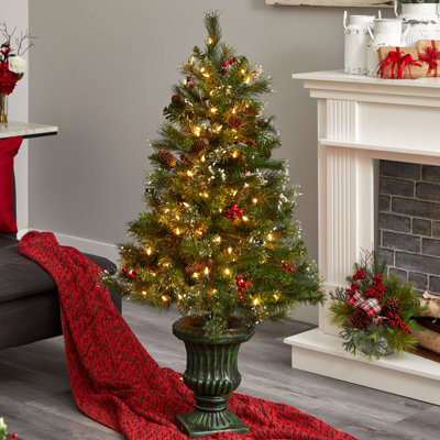 Easy Set-Up 48' Lighted Christmas Tree