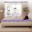 Surmatelas en mousse viscoélastique gélifiée rafraîchissante Molley-129458207-129458205