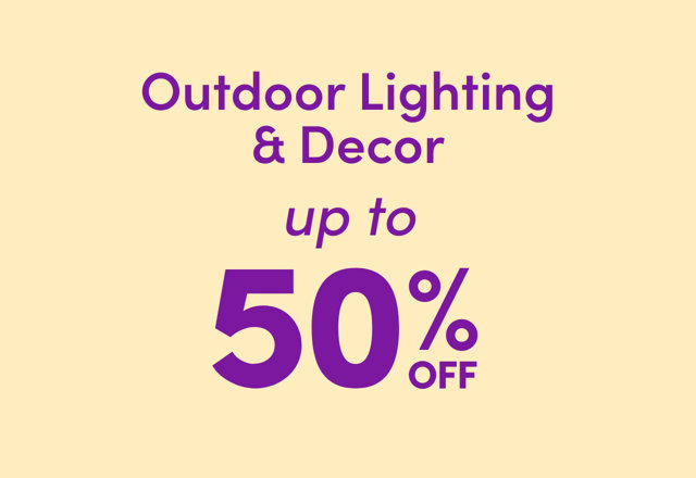 Outdoor Lighting & Decor Clearout