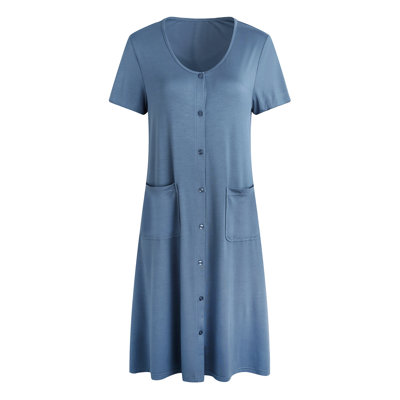 Piersten Girl / Woman+ Mid-Calf Bathrobe with Pockets