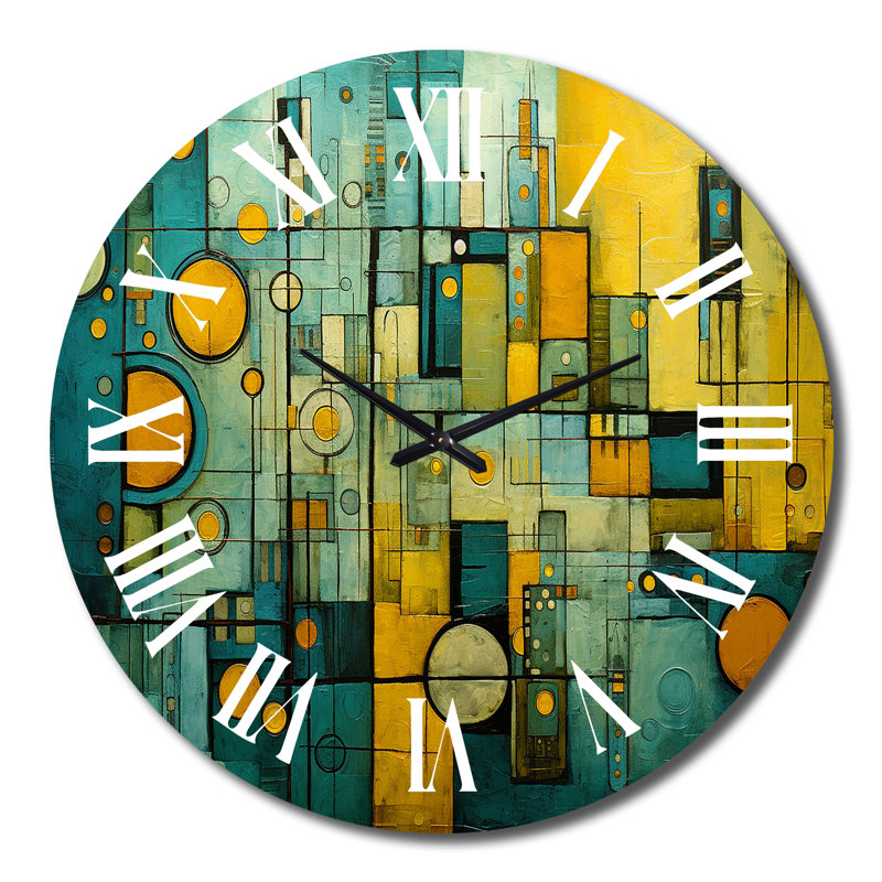 Horloge murale rétro Smooth Inner Fire, Très grand