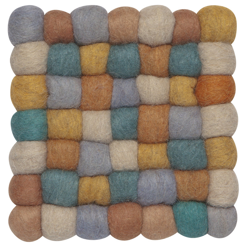 Dessous de plat, Brun / Bleu marine